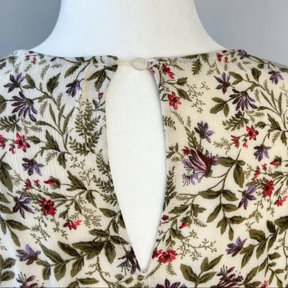 URBAN OUTFITTERS Rachele Tiered Ruffle Long Sleeve Babydoll Dress ✨ - Picture 5 of 7